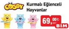 COSBY OYUNCAK KURMALI EĞLENCELİ HAYVANLAR COSBY OYUNCAK KURMALI EĞLENCELİ HAYVANLAR